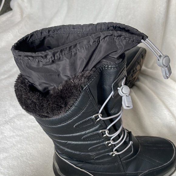 Girls Lands’ End Tall Boots with cinch top, worn twice, size 4. Bundle & Save!! - Picture 6 of 6